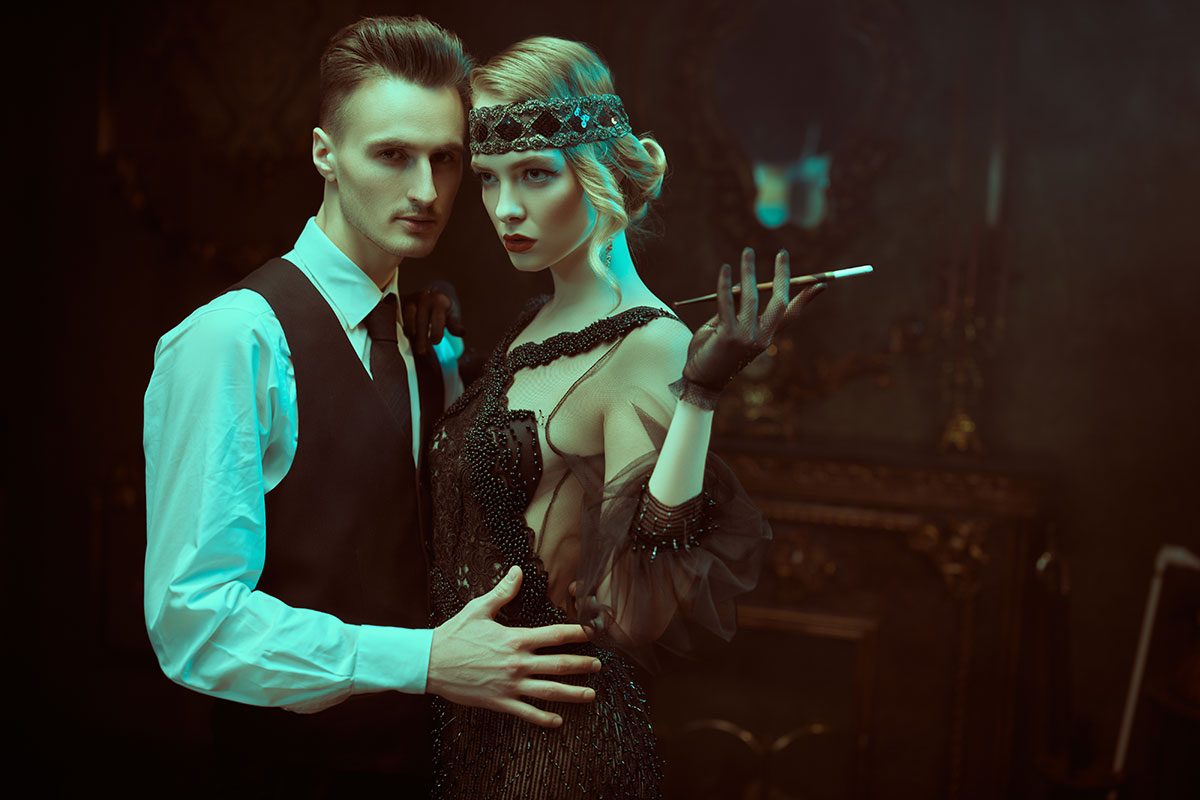 1920s wedding attire