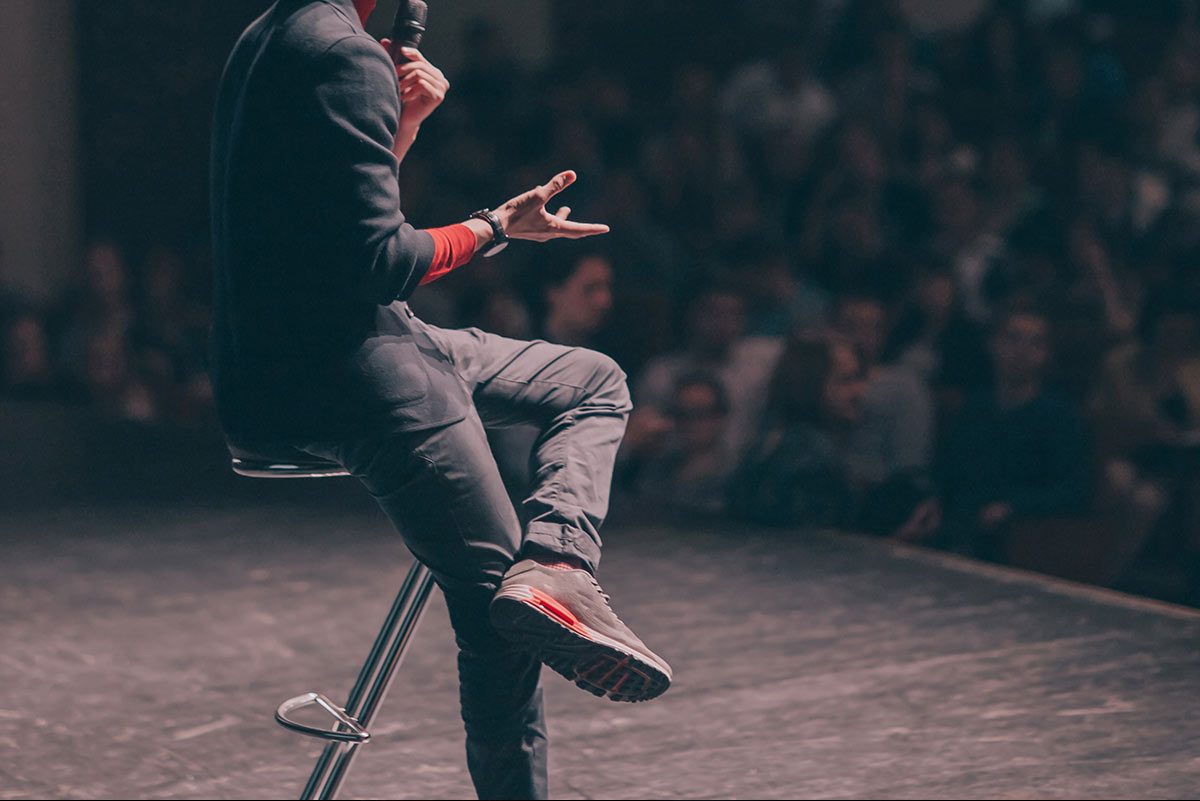 Corporate speaker