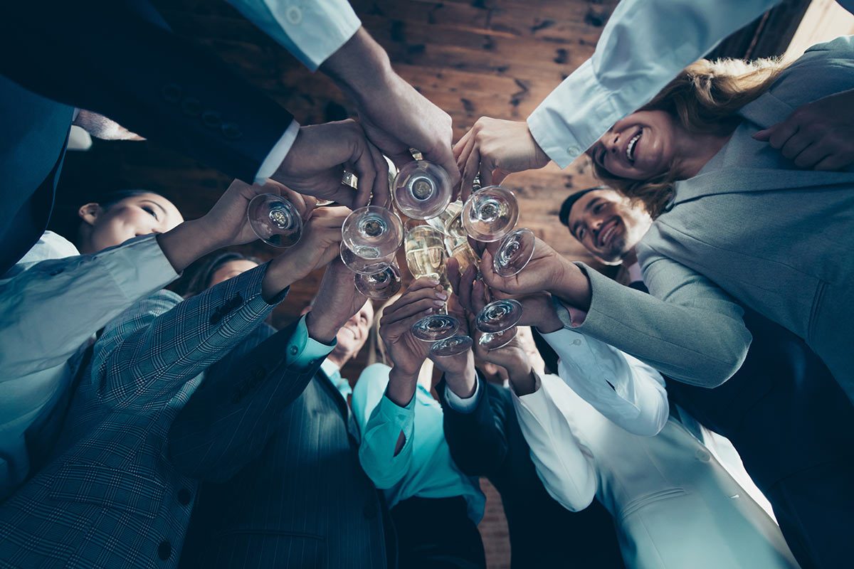 Corporate team