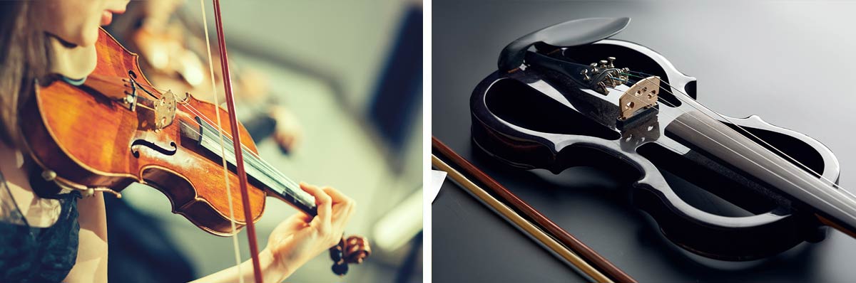 Acoustic vs Electric Violin