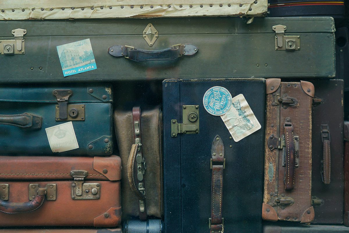 vintage travel theme