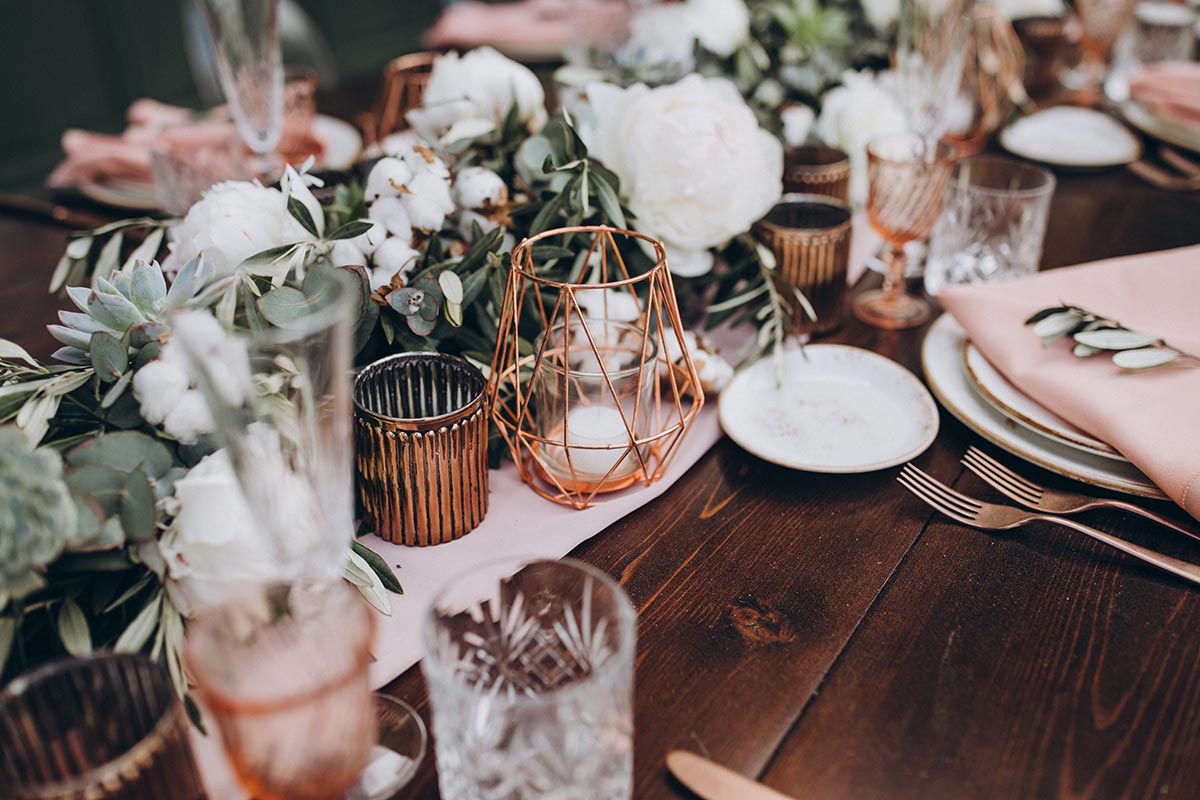 wedding trends - decor