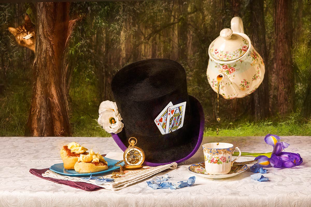 alice in Wonderland tea party