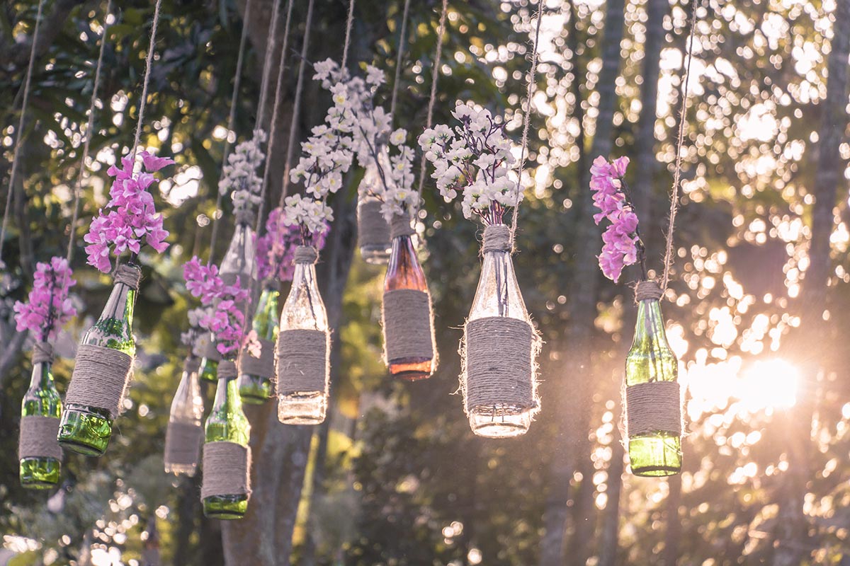 DIY wedding flowers