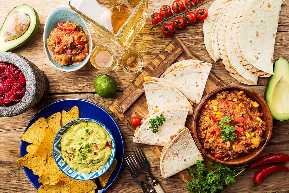 Mexican party food