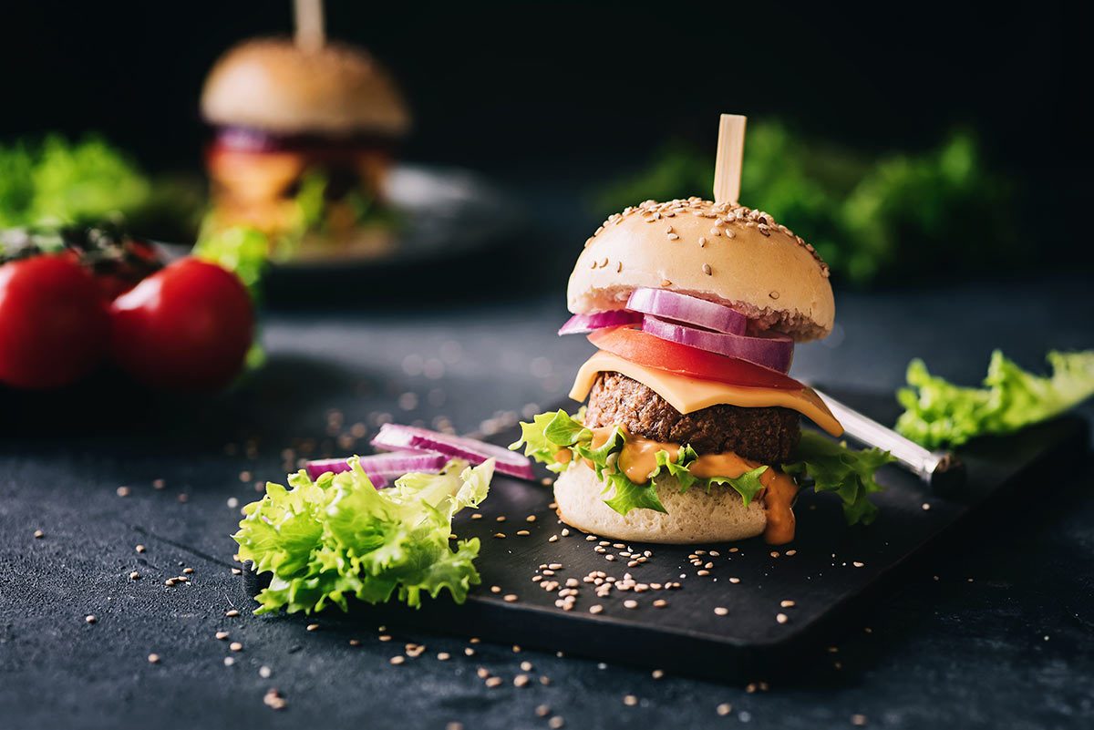 mini burgers