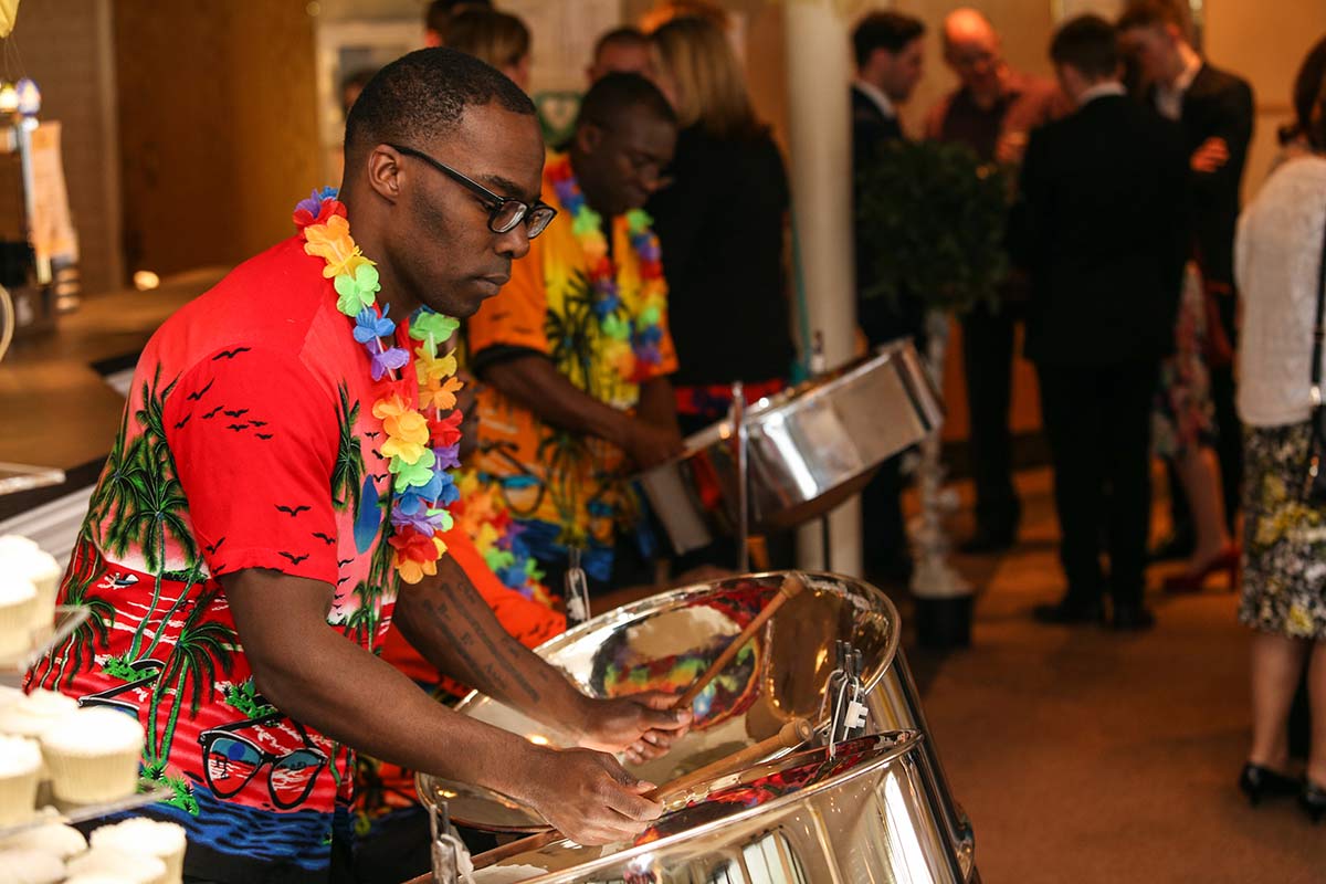 Steel drum duo