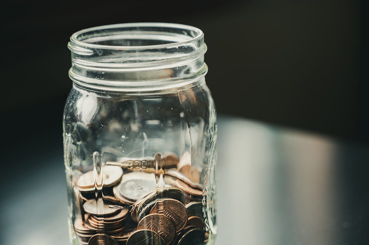 donation jar