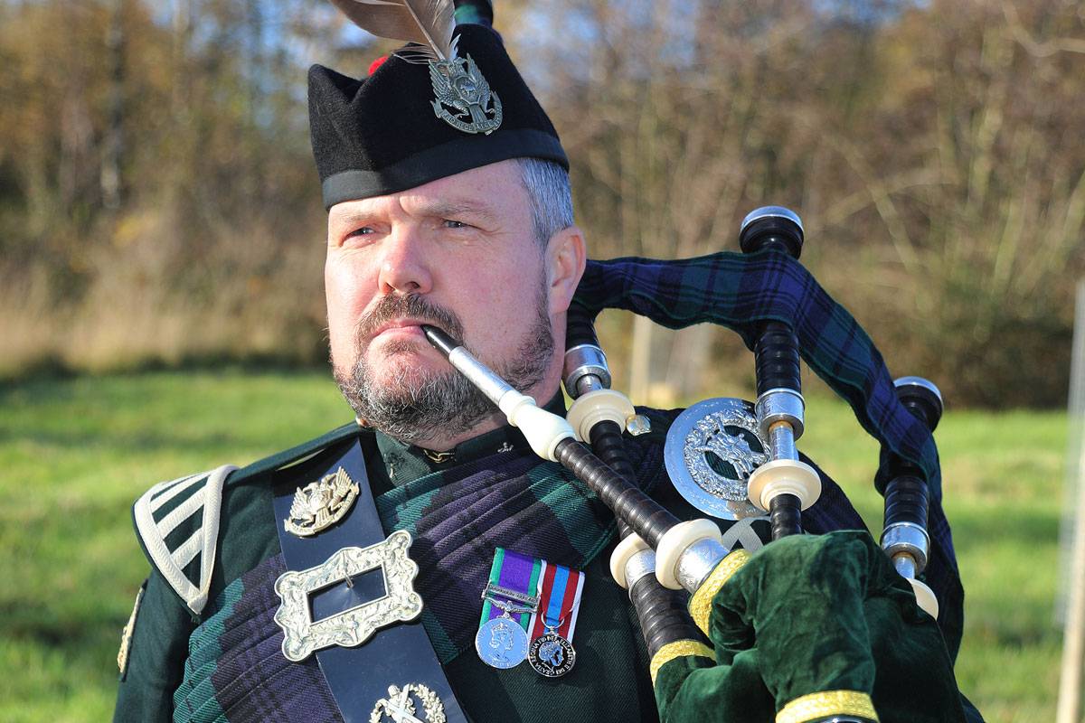 Bagpiper Brian