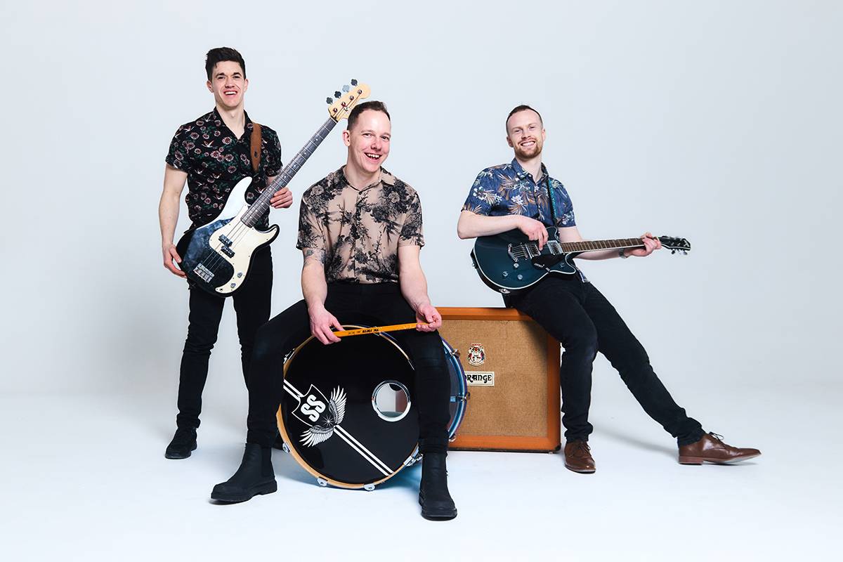 3-piece Male Fronted Rock/Pop Band