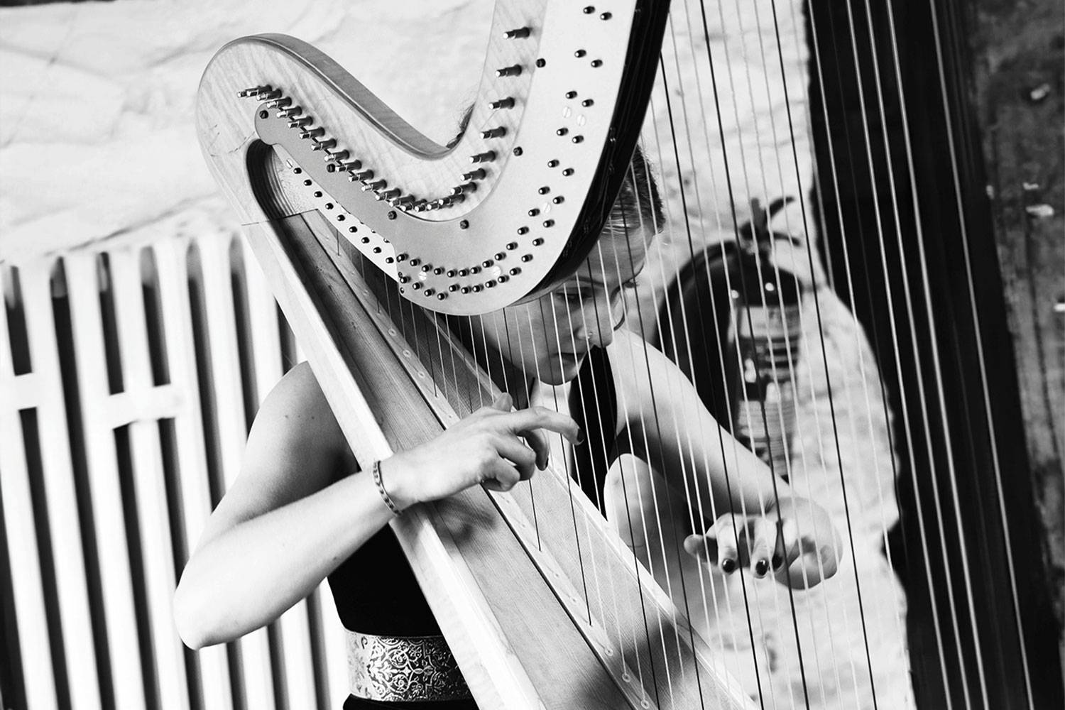 The Highland Harpist