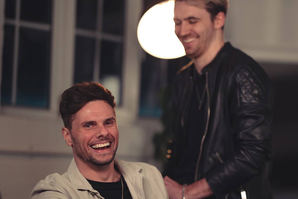 Modern & Talented Male Vocal / Percussion Duo