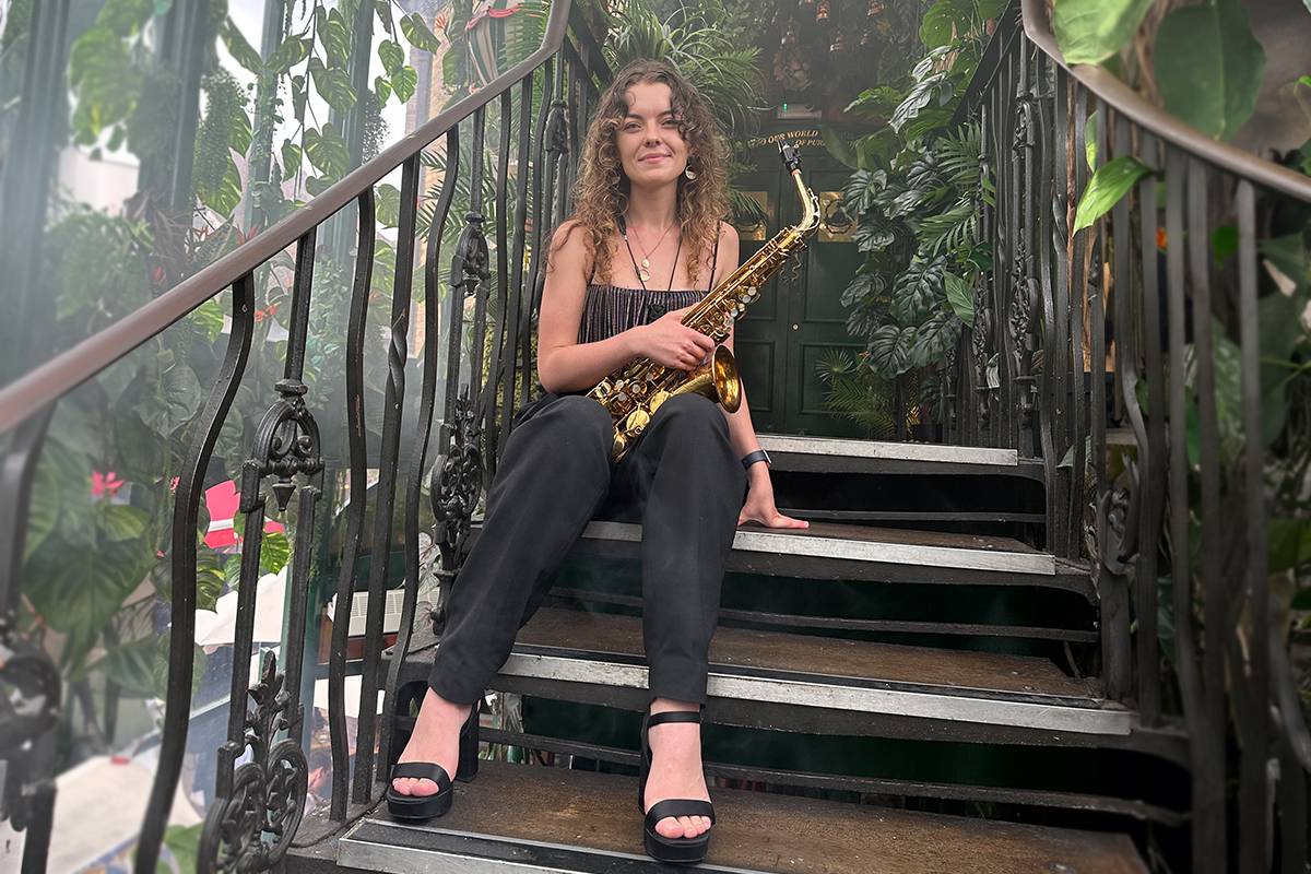 Female Solo Saxophonist