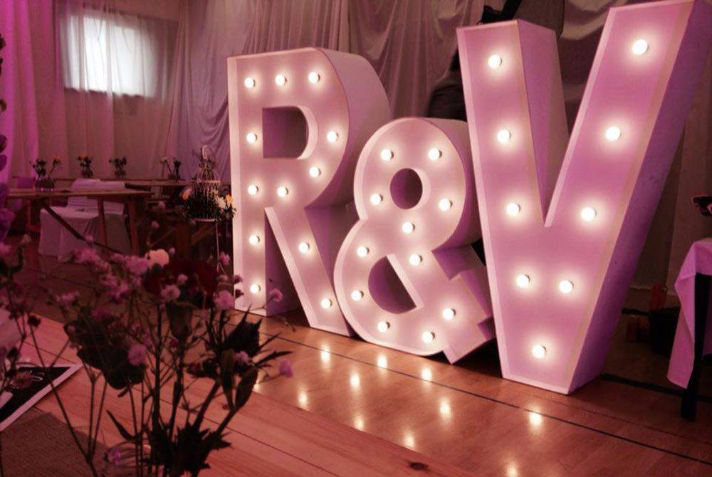 Light Up Letters for Hire