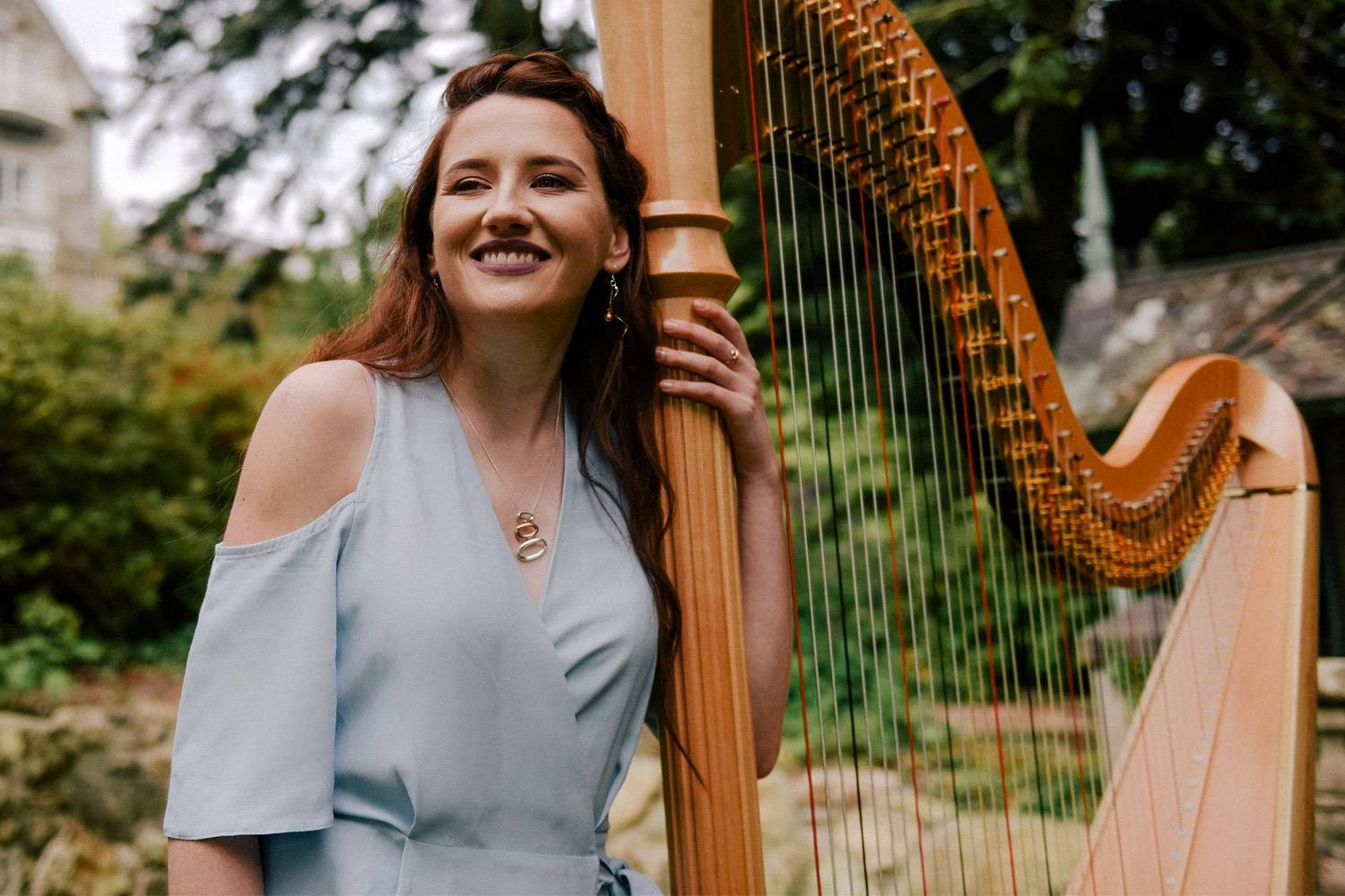 Female Welsh Harpists for Hire