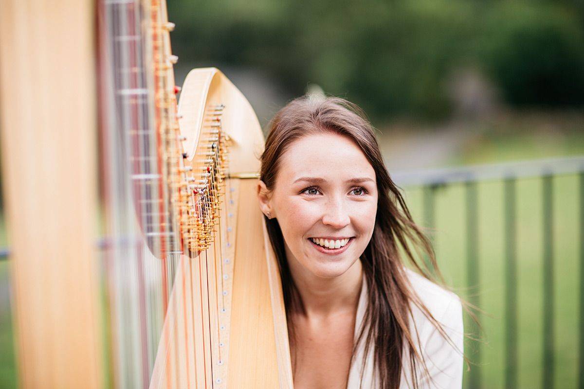 Northern Female Harpist