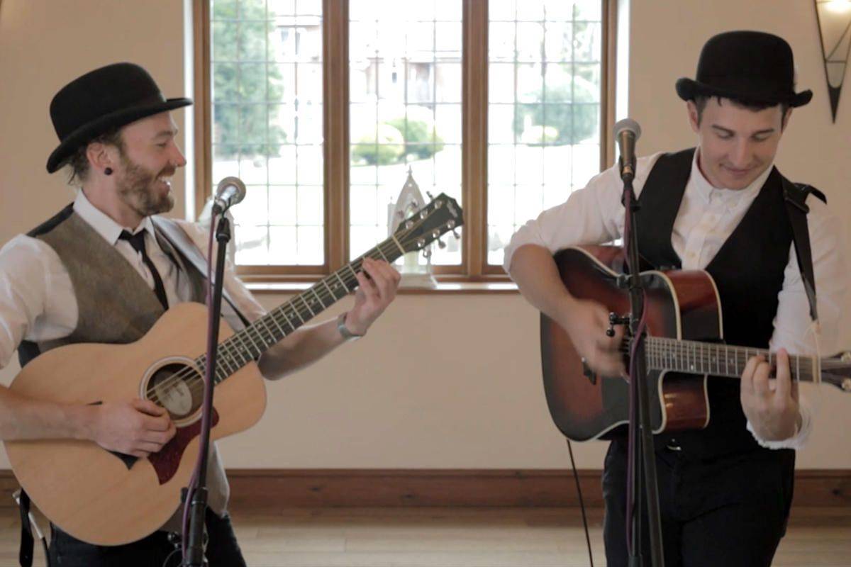 Male Fronted Classic & Contemporary Acoustic Duo