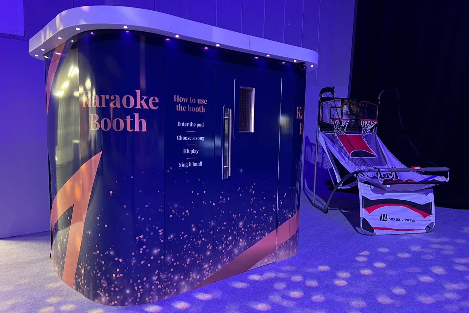 Pop-Up Karaoke Booths