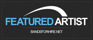 300px wide Bands For Hire badge