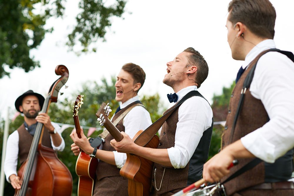 Best wedding clearance music bands