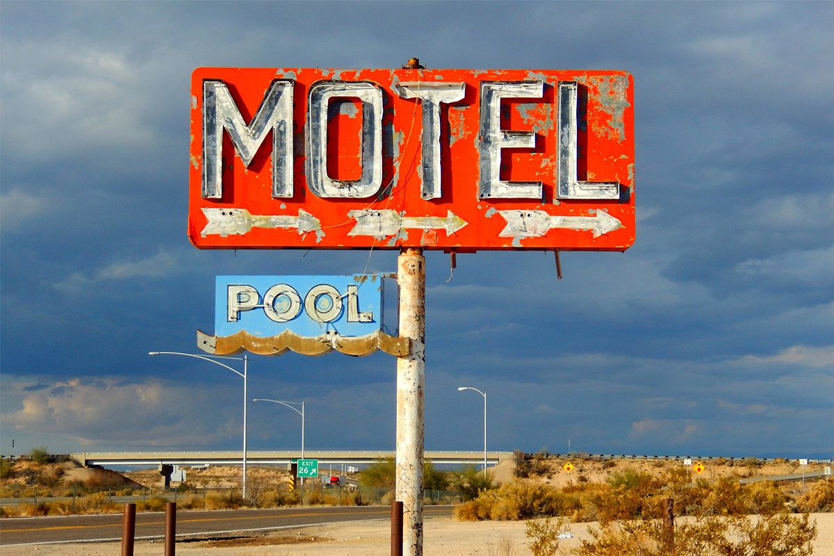 motel sign
