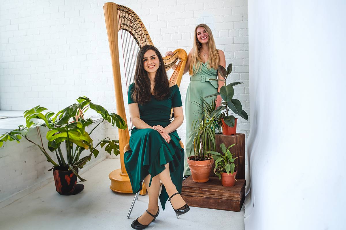 Female Singer &amp; Harpist Acoustic Duo