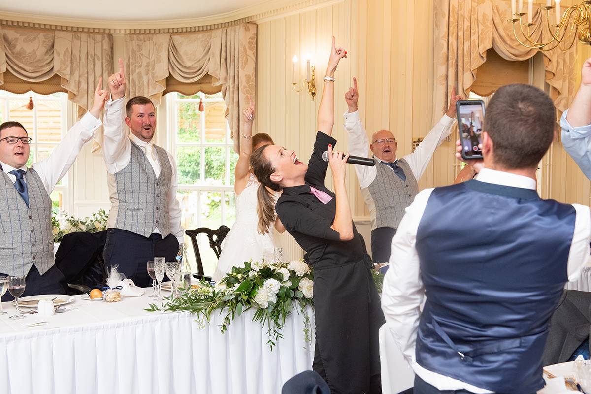 Professional Singers Undercover as Waiters