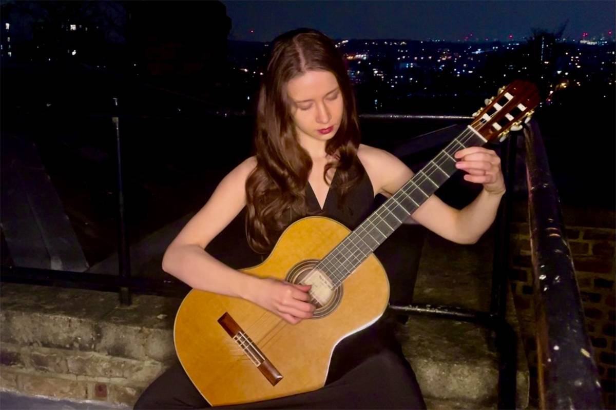 Female Classical Guitarist