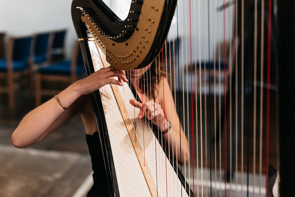 South East Female Solo Harpist