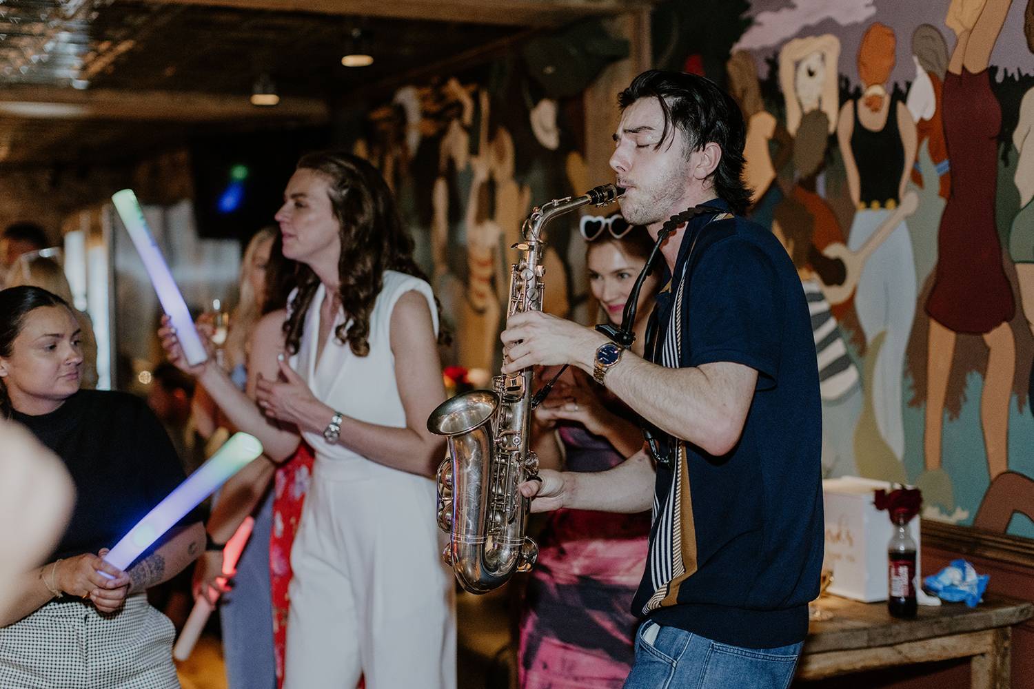 Male Solo Saxophonist