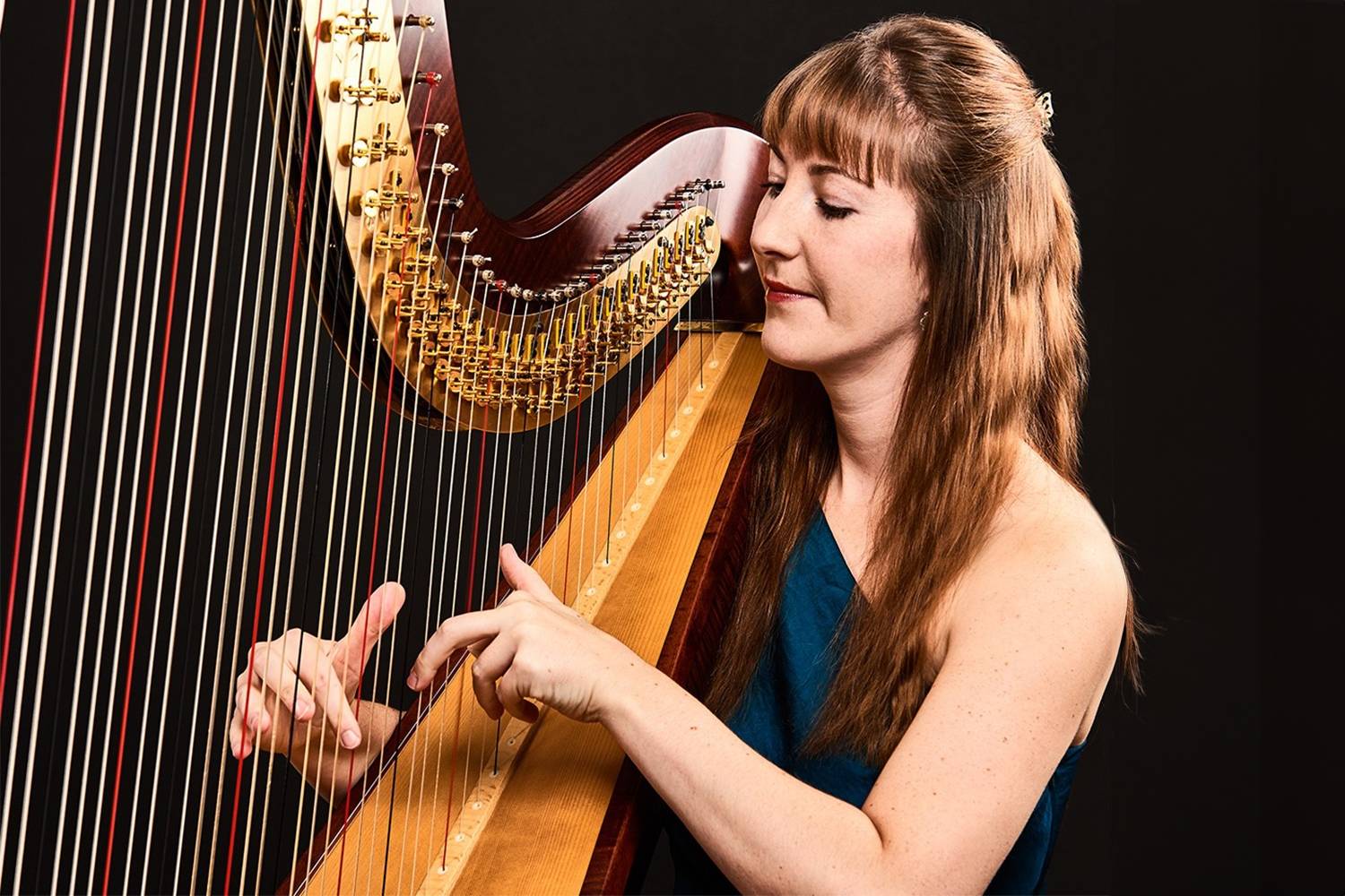 West Sussex Female Harpist