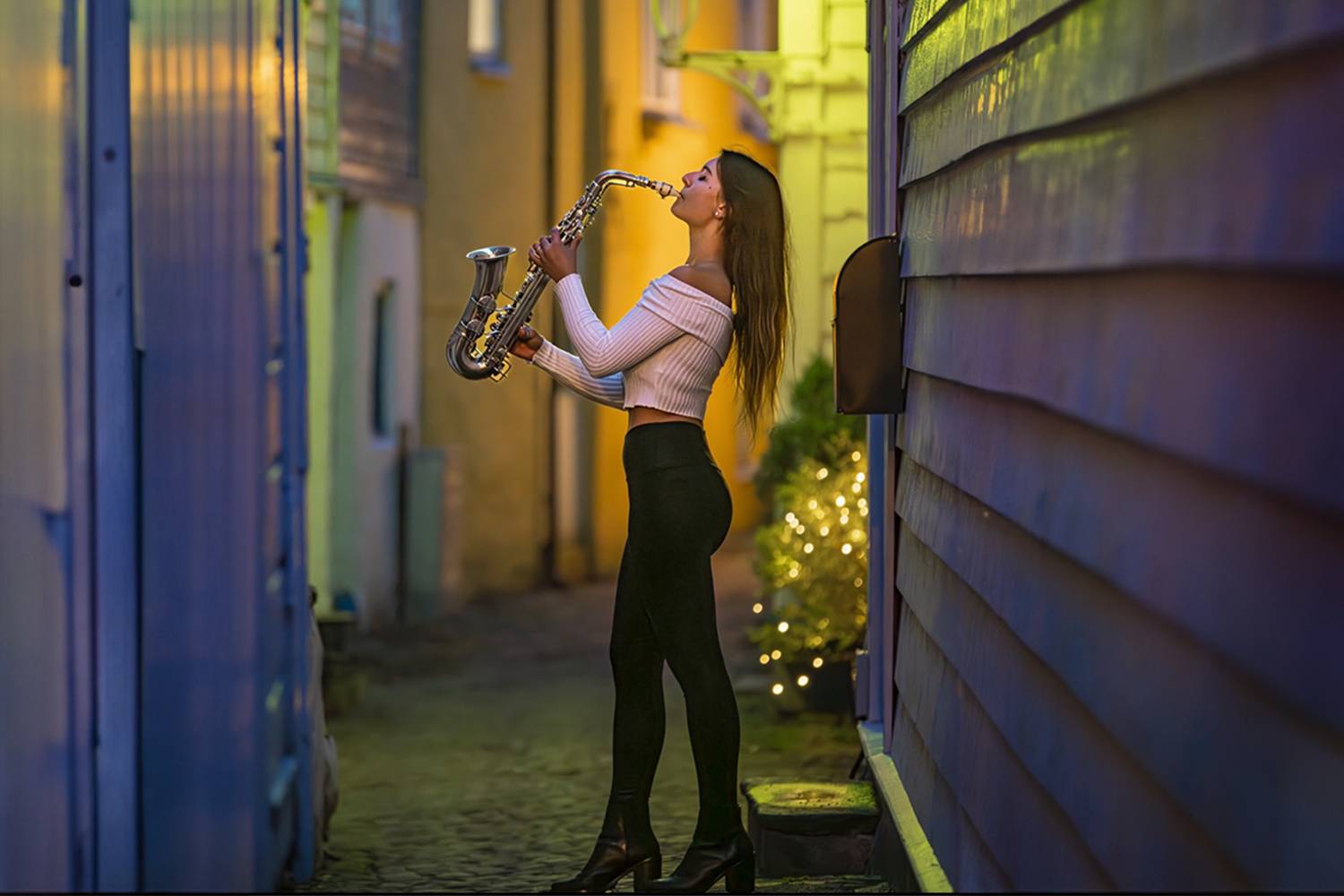 Female Saxophonist